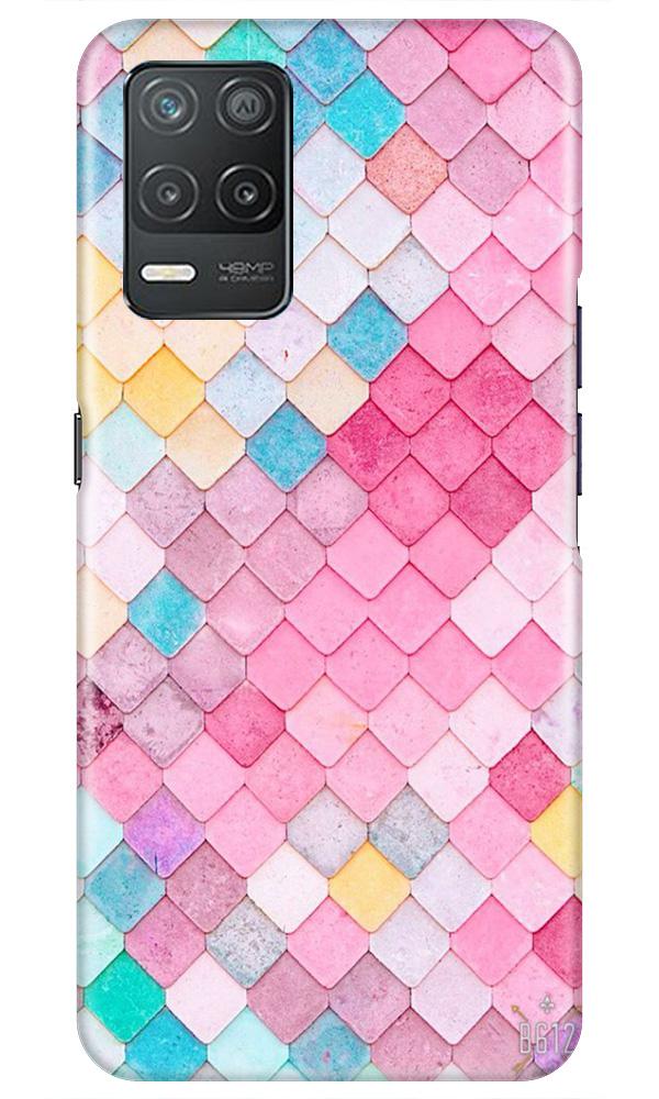 Pink Pattern Case for Narzo 30 5G (Design No. 215)