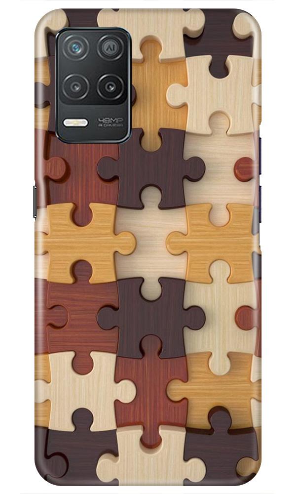 Puzzle Pattern Case for Realme 8 5G (Design No. 217)