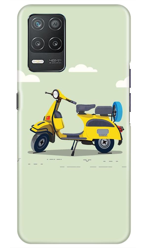 Vintage Scooter Case for Narzo 30 5G (Design No. 260)