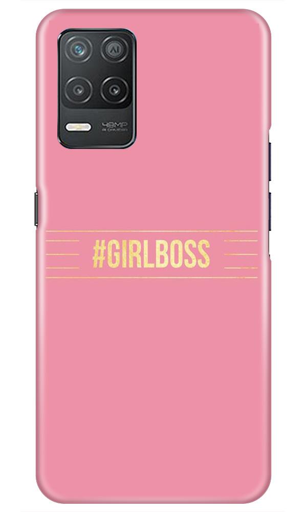 Girl Boss Pink Case for Realme 8 5G (Design No. 263)