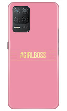 Girl Boss Pink Mobile Back Case for Narzo 30 5G (Design - 263)