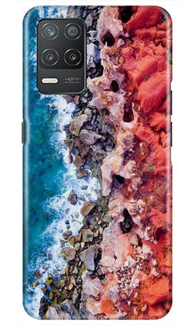 Sea Shore Mobile Back Case for Narzo 30 5G (Design - 273)