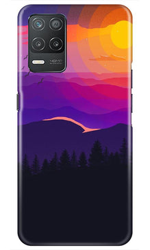 Sun Set Mobile Back Case for Realme 8 5G (Design - 279)