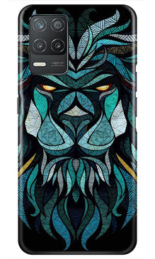 Lion Mobile Back Case for Realme 8 5G (Design - 314)