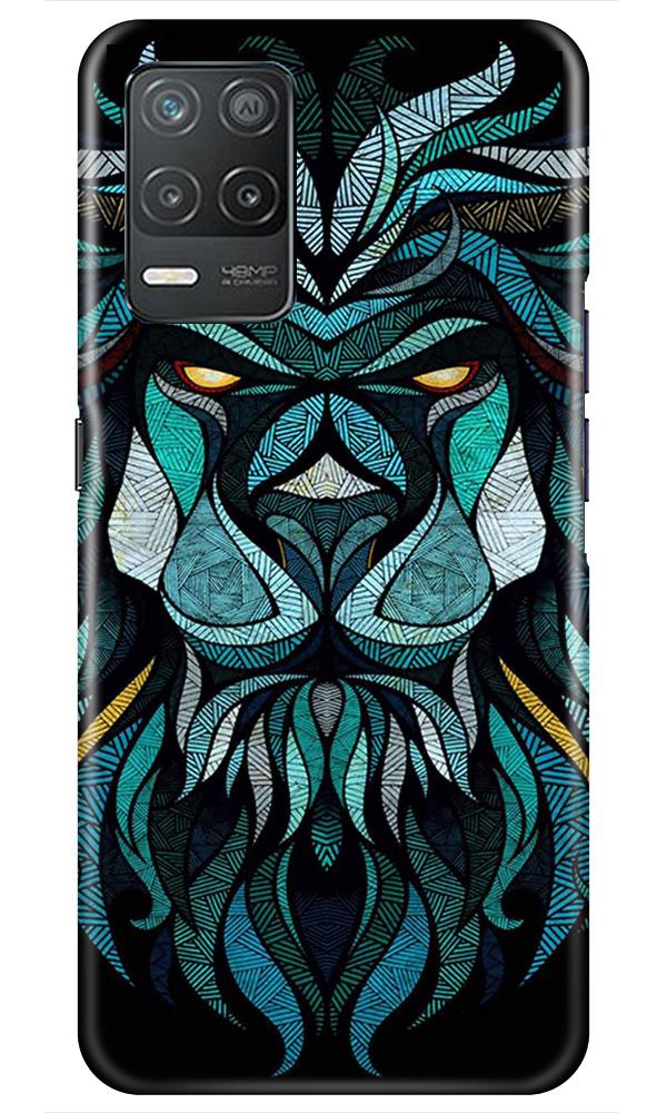 Lion Mobile Back Case for Narzo 30 5G (Design - 314)