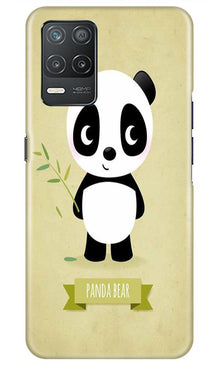 Panda Bear Mobile Back Case for Realme 8 5G (Design - 317)