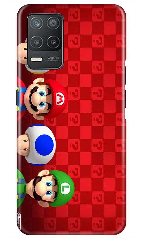 Mario Mobile Back Case for Narzo 30 5G (Design - 337)