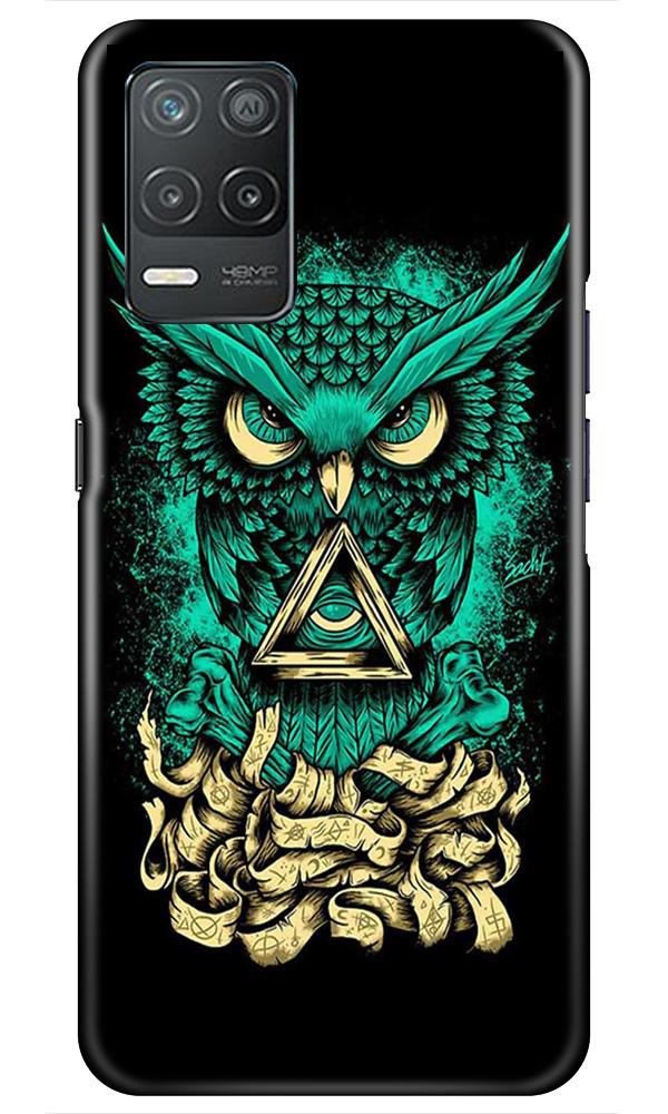 Owl Mobile Back Case for Realme 8 5G (Design - 358)