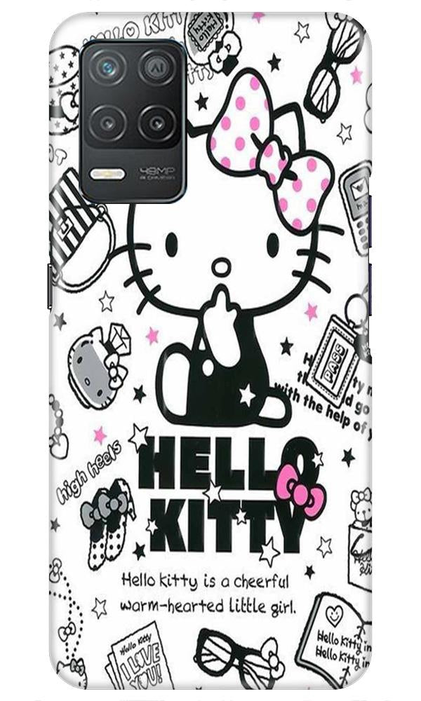 Hello Kitty Mobile Back Case for Realme 8 5G (Design - 361)