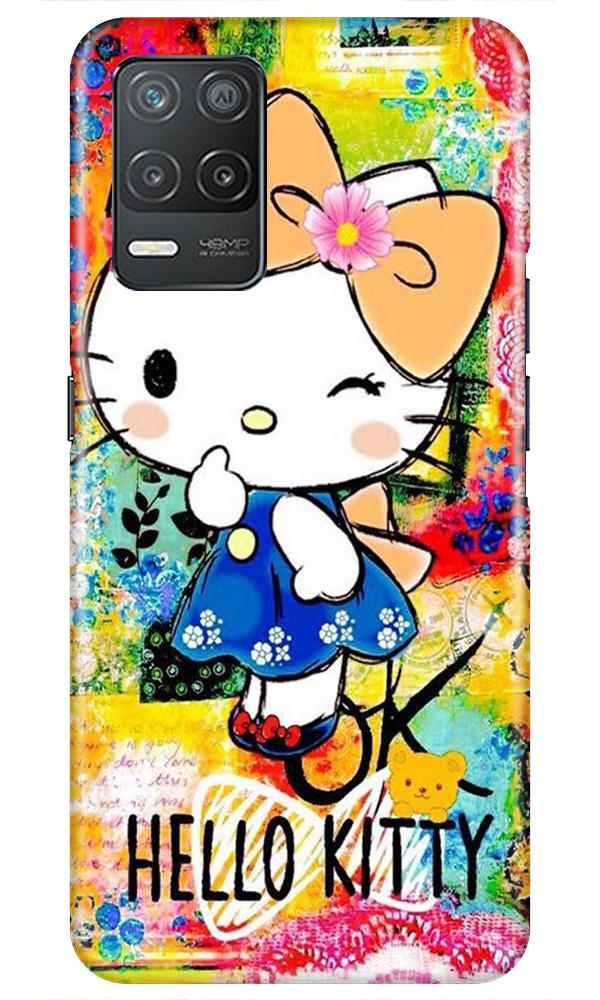 Hello Kitty Mobile Back Case for Realme 8 5G (Design - 362)