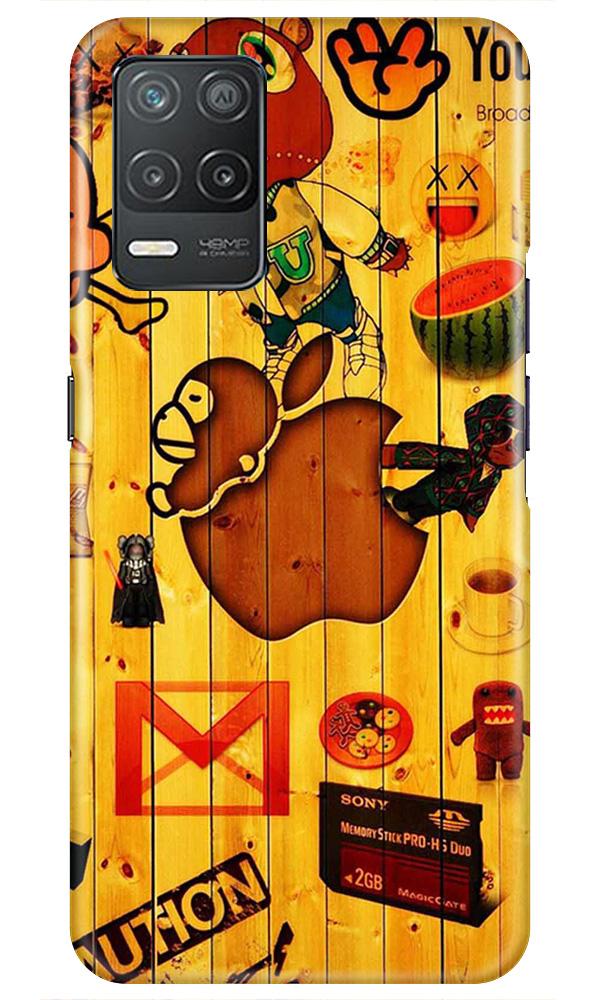 Wooden Texture Mobile Back Case for Narzo 30 5G (Design - 367)