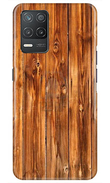 Wooden Texture Mobile Back Case for Realme 8 5G (Design - 376)
