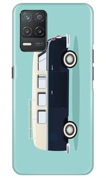 Travel Bus Mobile Back Case for Realme 8 5G (Design - 379)