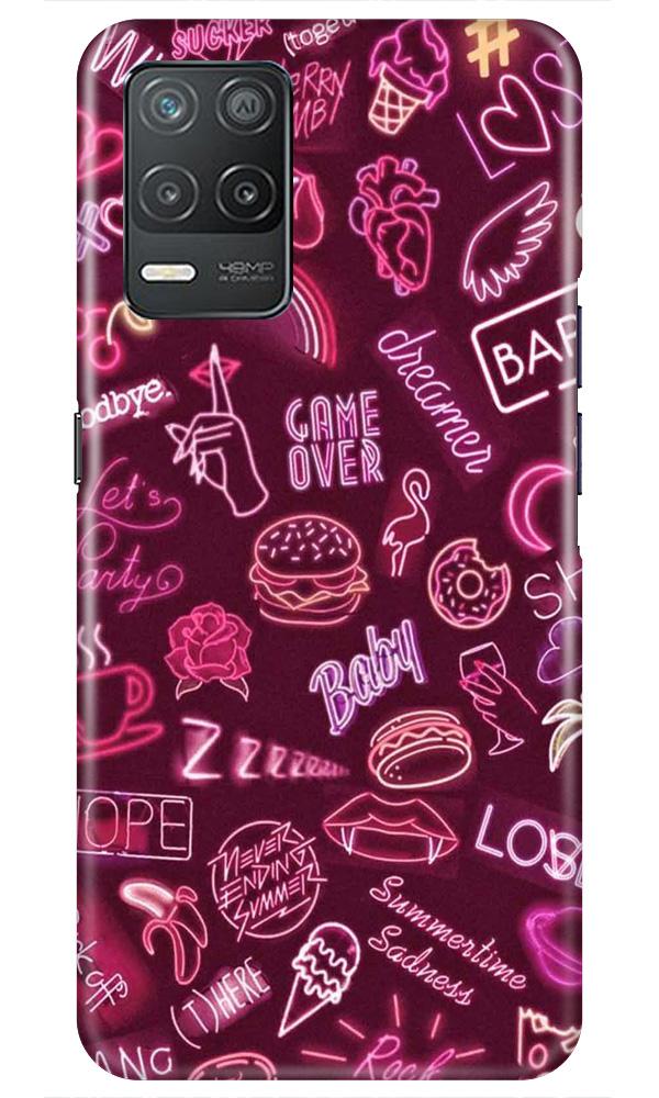 Party Theme Mobile Back Case for Narzo 30 5G (Design - 392)