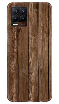 Wooden Look Case for Realme 8 Pro  (Design - 112)