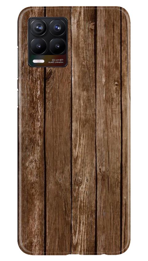 Wooden Look Case for Realme 8 Pro  (Design - 112)