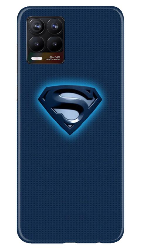 Superman Superhero Case for Realme 8  (Design - 117)
