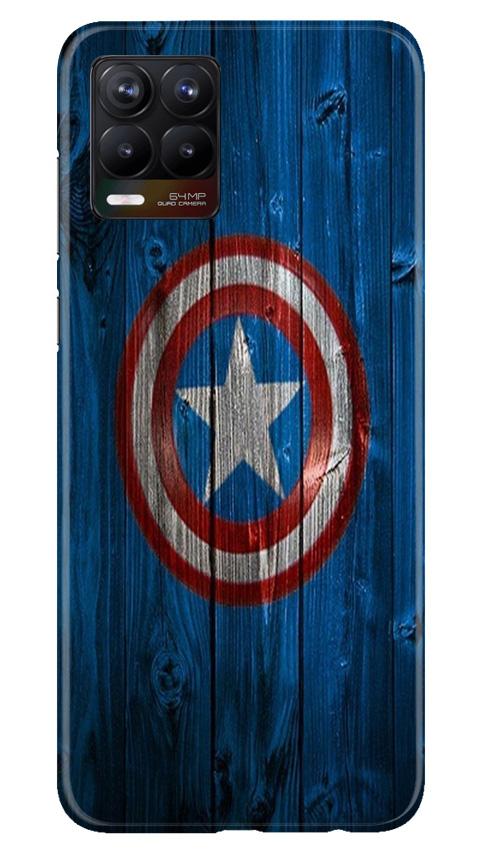 Captain America Superhero Case for Realme 8 Pro  (Design - 118)