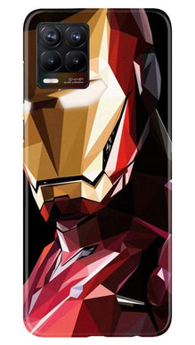 Iron Man Superhero Mobile Back Case for Realme 8  (Design - 122)