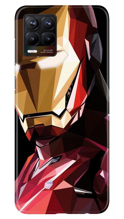 Iron Man Superhero Case for Realme 8  (Design - 122)
