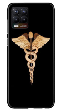 Doctor Logo Mobile Back Case for Realme 8  (Design - 134)