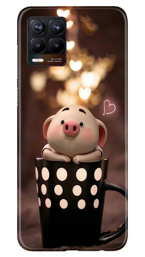 Cute Bunny Case for Realme 8 (Design No. 213)