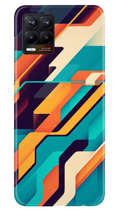 Modern Art Case for Realme 8 (Design No. 233)