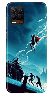 Thor Avengers Mobile Back Case for Realme 8 (Design - 243)