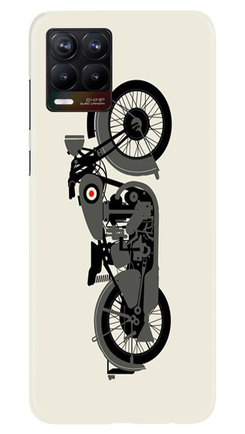 MotorCycle Case for Realme 8 (Design No. 259)