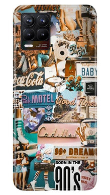 Vintage Design Mobile Back Case for Realme 8 Pro (Design - 284)