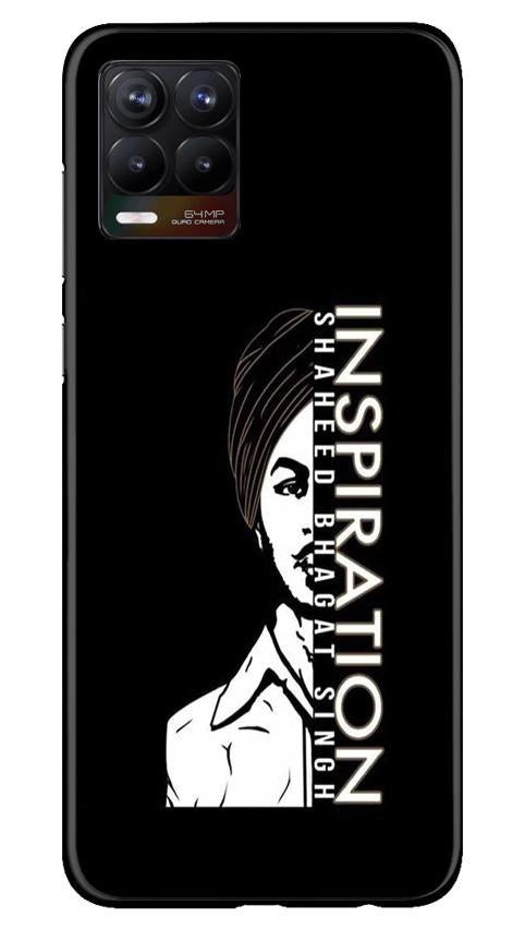 Bhagat Singh Mobile Back Case for Realme 8 (Design - 329)