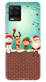 Santa Claus Mobile Back Case for Realme 8 Pro (Design - 334)
