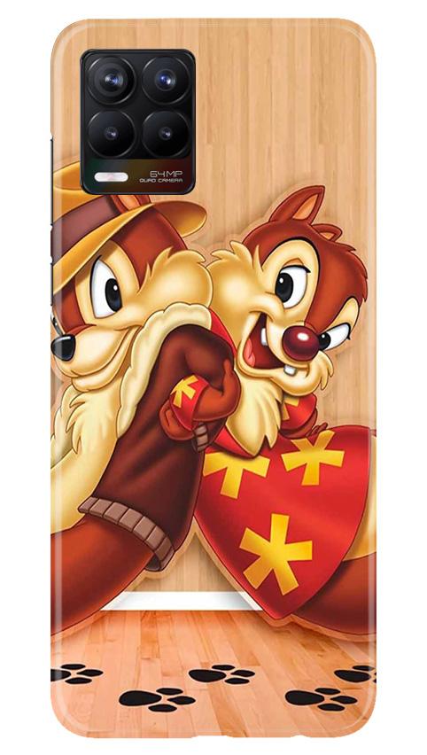 Chip n Dale Mobile Back Case for Realme 8 (Design - 335)