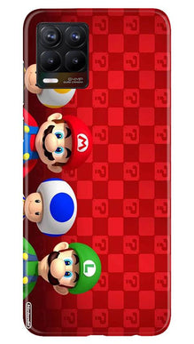 Mario Mobile Back Case for Realme 8 (Design - 337)