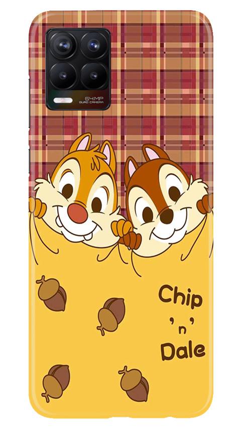 Chip n Dale Mobile Back Case for Realme 8 (Design - 342)