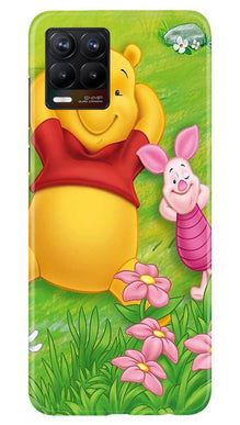 Winnie The Pooh Mobile Back Case for Realme 8 (Design - 348)