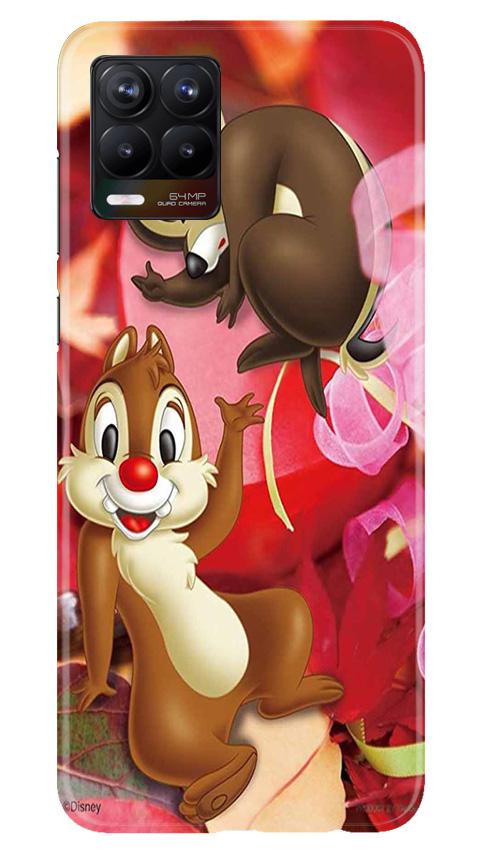 Chip n Dale Mobile Back Case for Realme 8 (Design - 349)