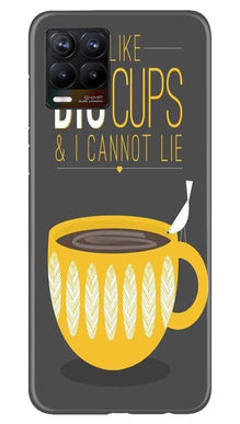 Big Cups Coffee Mobile Back Case for Realme 8 (Design - 352)
