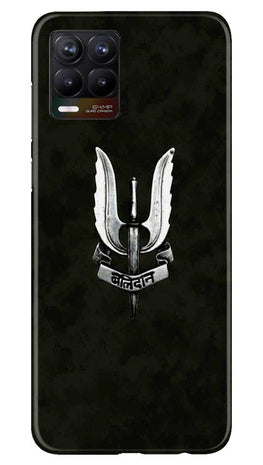 Balidaan Mobile Back Case for Realme 8 (Design - 355)