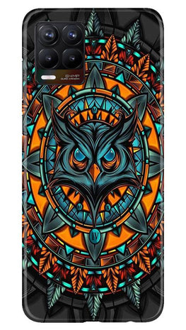 Owl Mobile Back Case for Realme 8 (Design - 360)