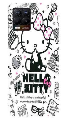 Hello Kitty Mobile Back Case for Realme 8 (Design - 361)
