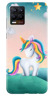 Unicorn Mobile Back Case for Realme 8 (Design - 366)