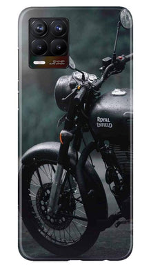 Royal Enfield Mobile Back Case for Realme 8 (Design - 380)