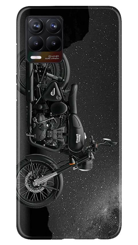 Royal Enfield Mobile Back Case for Realme 8 (Design - 381)
