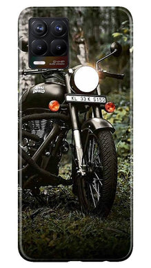Royal Enfield Mobile Back Case for Realme 8 (Design - 384)