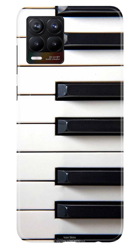 Piano Mobile Back Case for Realme 8 (Design - 387)