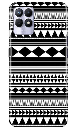 Black white Pattern Case for Realme 8i
