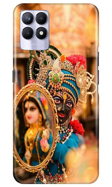 Lord Krishna5 Mobile Back Case for Realme 8i (Design - 20)