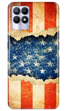 United Kingdom Mobile Back Case for Realme 8i (Design - 52)