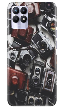 Cameras Mobile Back Case for Realme 8i (Design - 57)